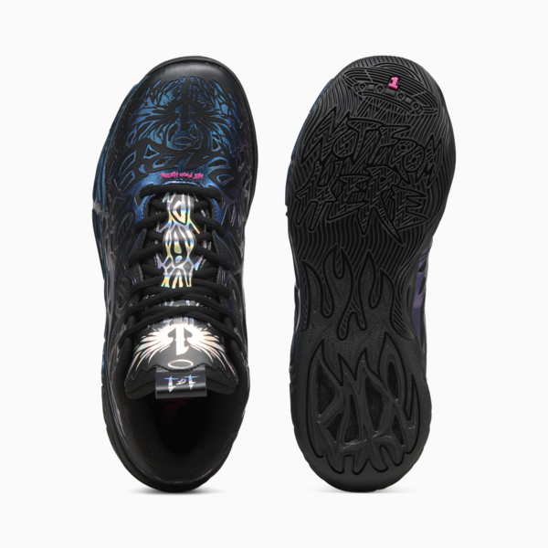 Tenis de básquet MB.04 Reflections, PUMA Black-Ravish, large-MEX