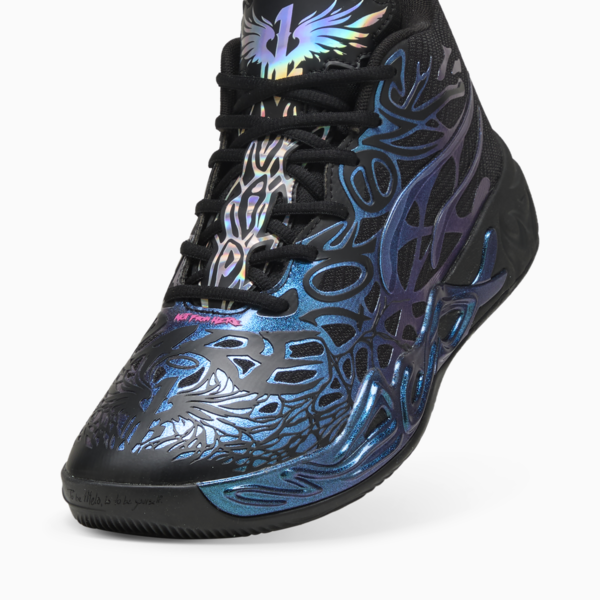 Tenis de básquet MB.04 Reflections, PUMA Black-Ravish, large-MEX