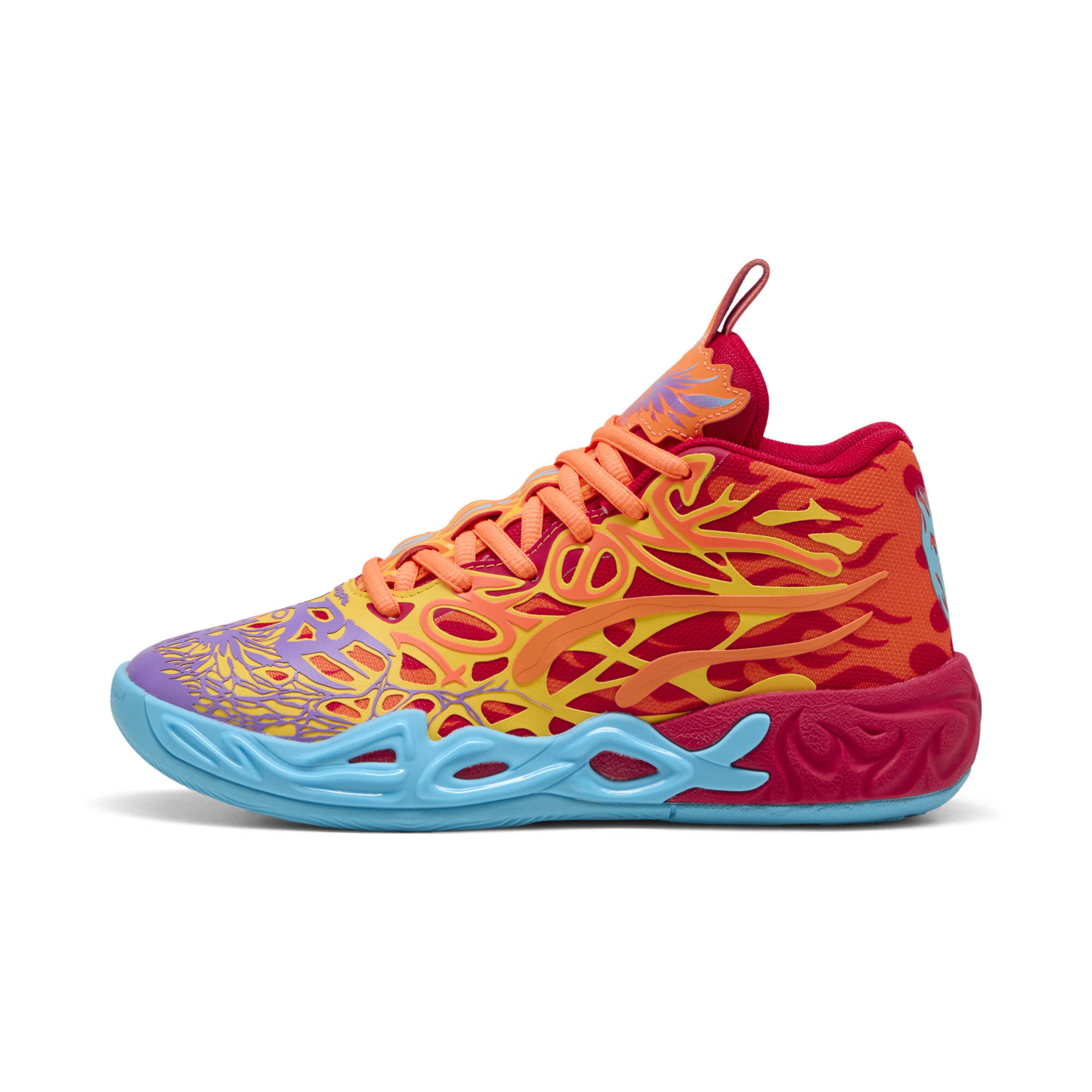 Shop Puma X Lamelo Ball Mb.04 Phoenix Big Kids' Basketball Shoes In Red