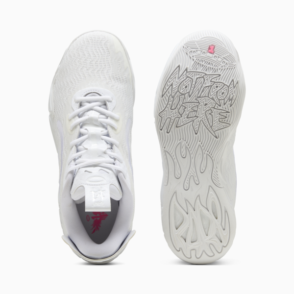 Zapatillas de básquet MB.04 Lo Ice White, PUMA White-Sun Struck, large-ARG