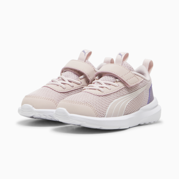 Zapatillas Krus AC para bebes, Mauve Mist-PUMA White-Pale Plum, large-ARG
