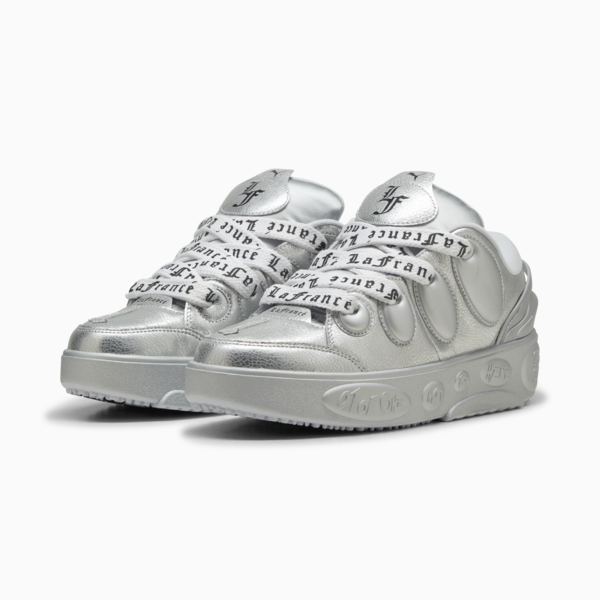 LaFrancé Chrome Sneakers Unisex, Silver Mist-Puma Silver-PUMA Black, large-MEX
