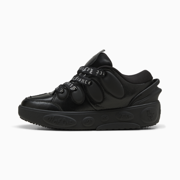 Tenis PUMA HOOPS x LAFRANCÉ Chrome, PUMA Black-Silver Mist-Puma Silver, large-MEX