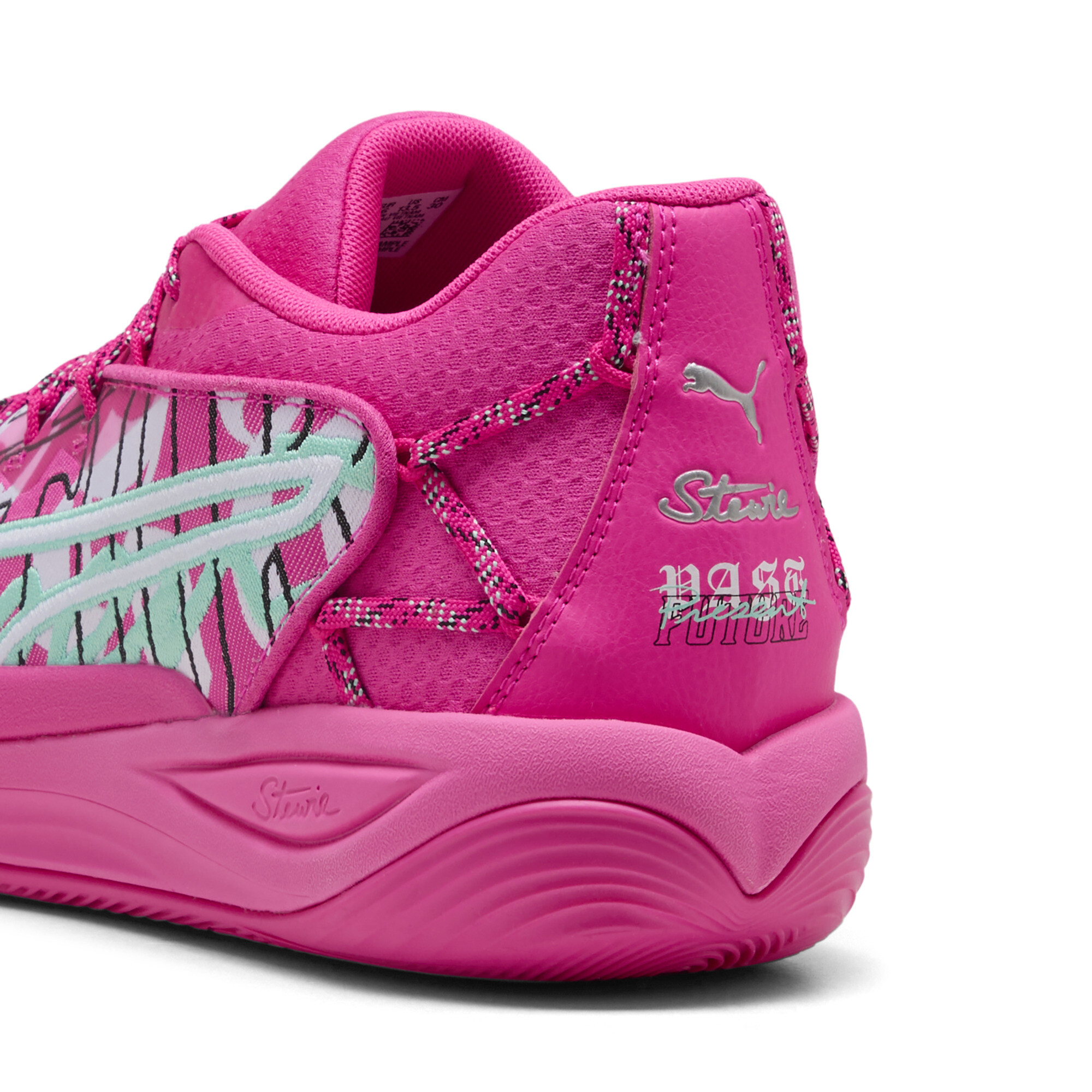 PUMA Stewie 4 Timeless basketbalschoenen voor Dames, Maat 39 thumbnail 7