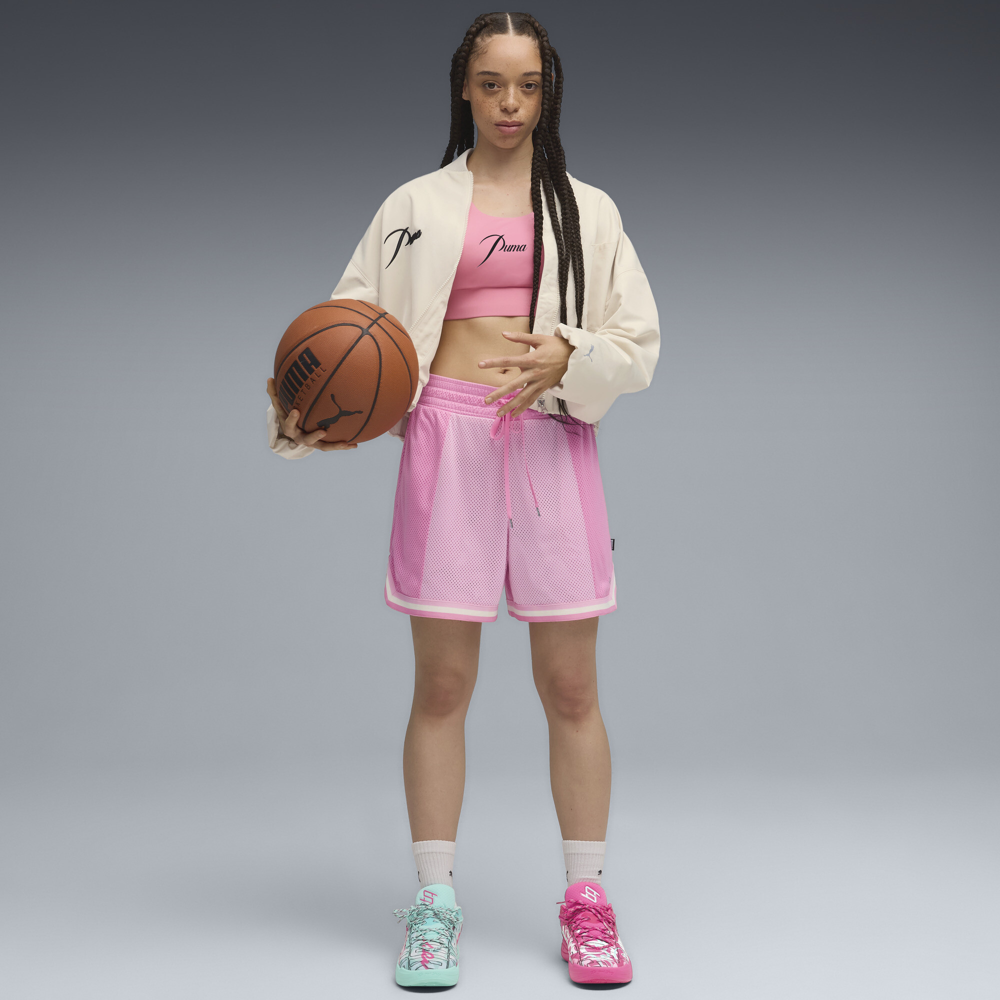 PUMA Stewie 4 Timeless basketbalschoenen voor Dames, Maat 39 thumbnail 9