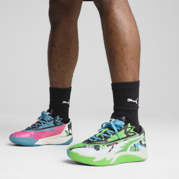 Scoot Zeros II 2K Basketball Shoes Unisex, Bright Aqua-Feather Gray, large-MEX