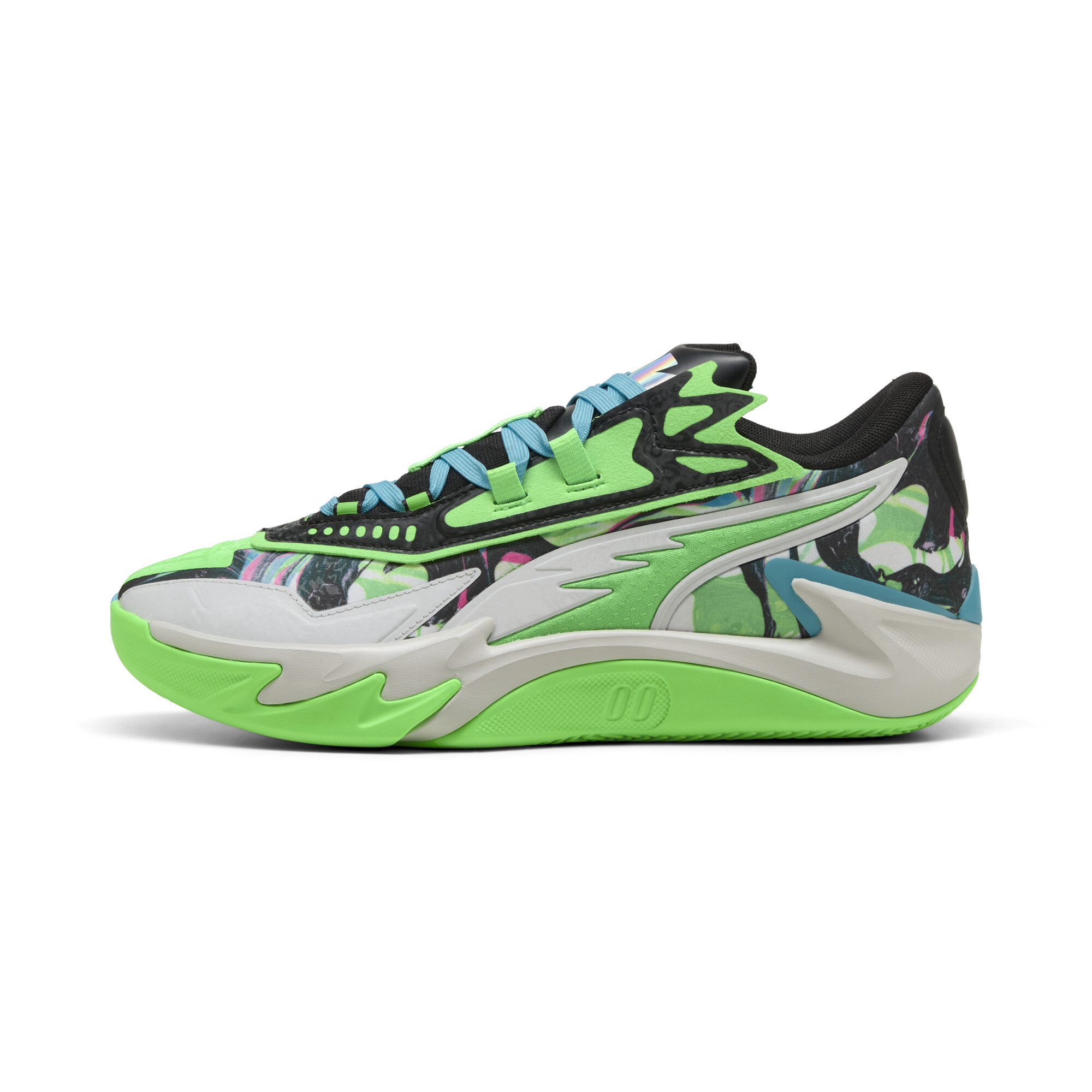 Shop Puma Scoot Zeros Ii 2k Basketball Shoes In Blue