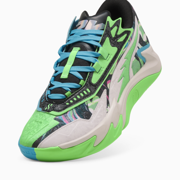 Scoot Zeros II 2K Basketball Shoes Unisex, Bright Aqua-Feather Gray, large-MEX