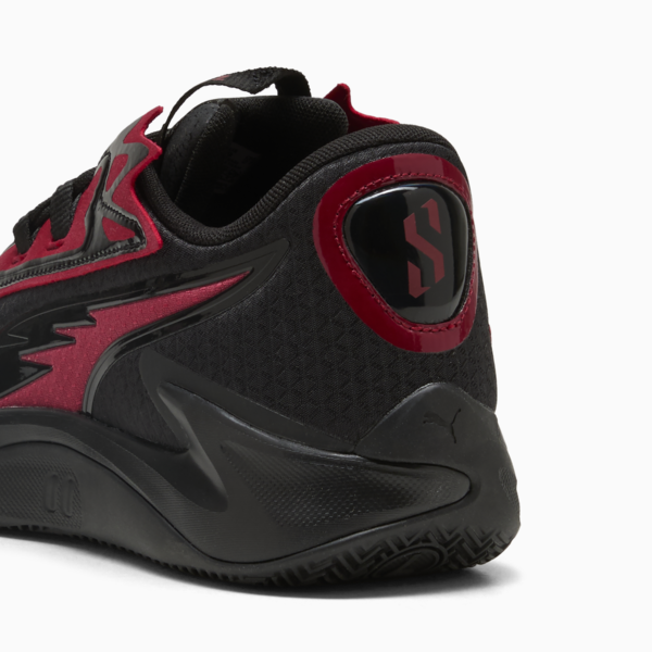 Tenis de basquetbol Scoot Zeros II SCRRRT, Dark Crimson-PUMA Black, large-MEX