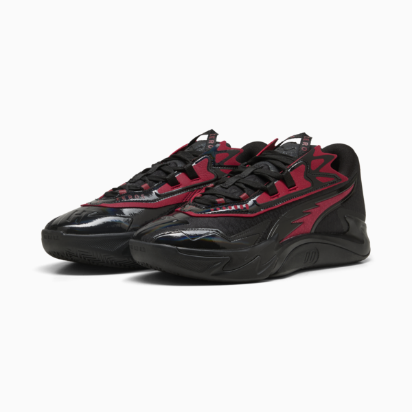 Tenis de basquetbol Scoot Zeros II SCRRRT, Dark Crimson-PUMA Black, large-MEX