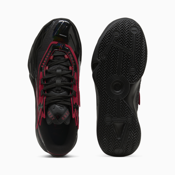 Tenis de basquetbol Scoot Zeros II SCRRRT, Dark Crimson-PUMA Black, large-MEX