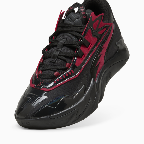 Tenis de basquetbol Scoot Zeros II SCRRRT, Dark Crimson-PUMA Black, large-MEX