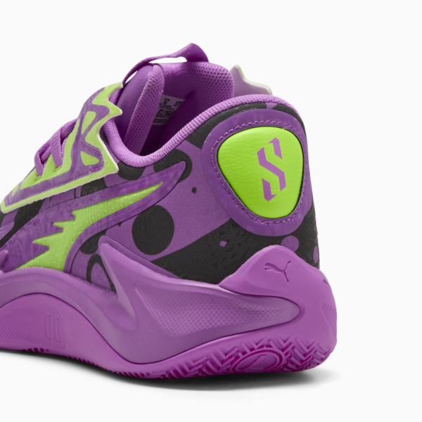 Zapatillas de basquet Scoot Zeros II Purple Lab unisex, Pure Magenta-Green Glare, large-ARG