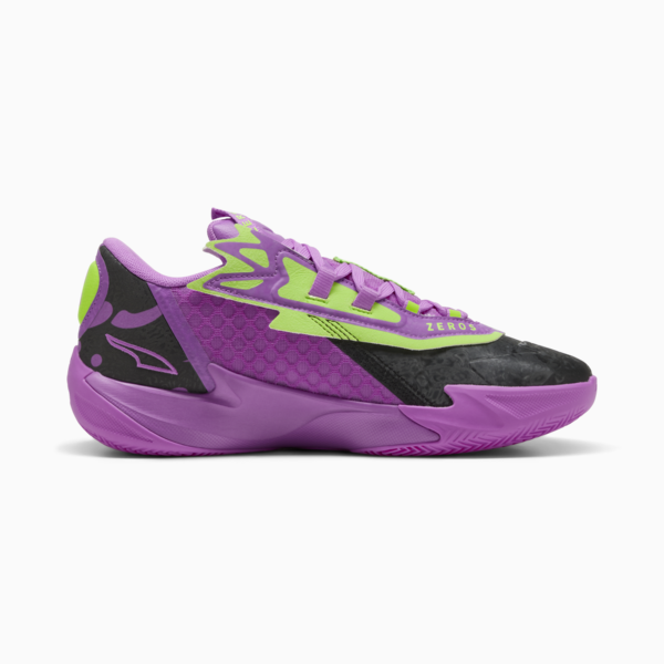 Tenis de básquetbol para hombre Scoot Zeros II Purple Lab, Pure Magenta-Green Glare, large-MEX