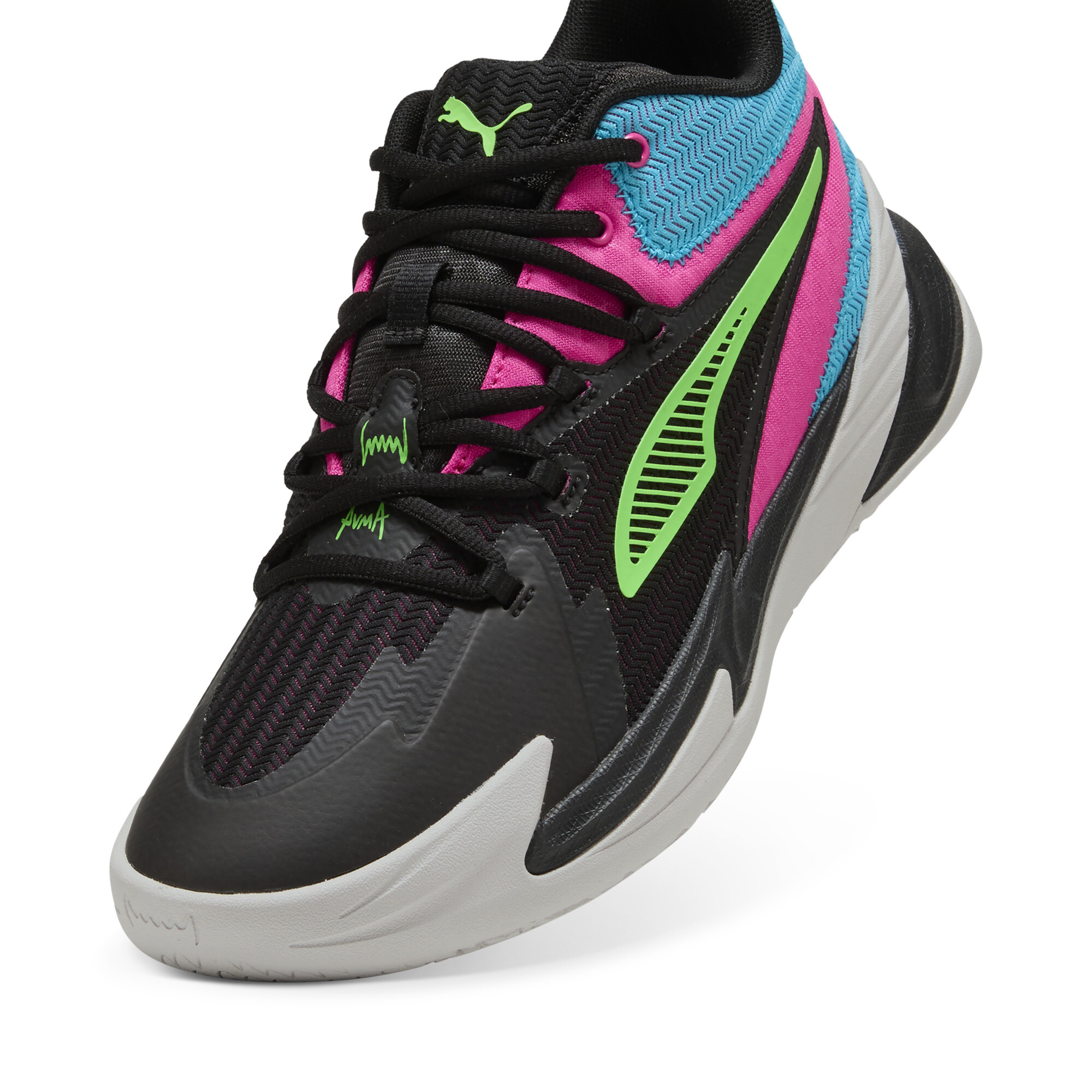 The Dagger uniseks basketbalschoenen, Roze/Zwart, Maat 41 | PUMA