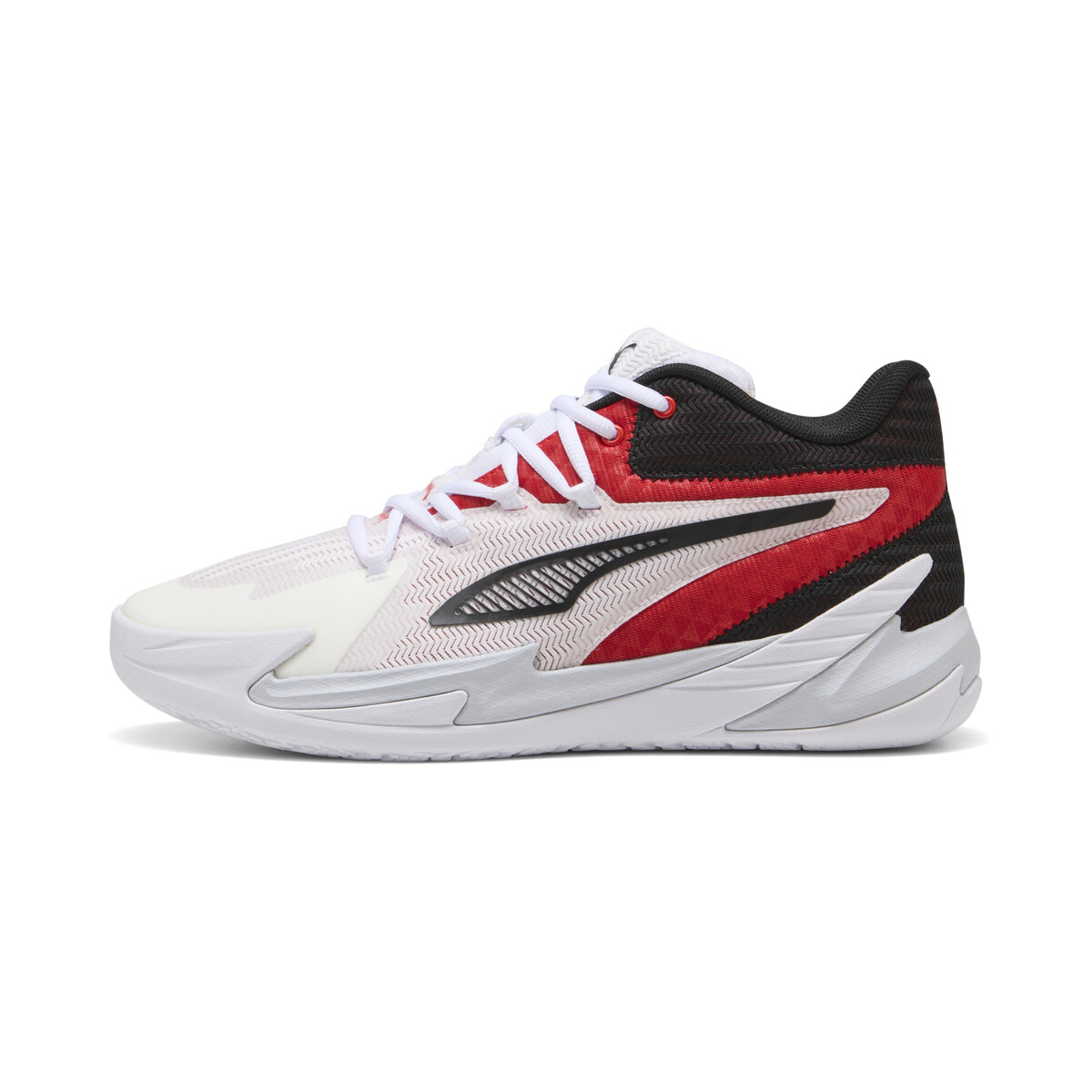 The Dagger Basketball Shoes Unisex in Red/Black by PUMA, UK 9.5