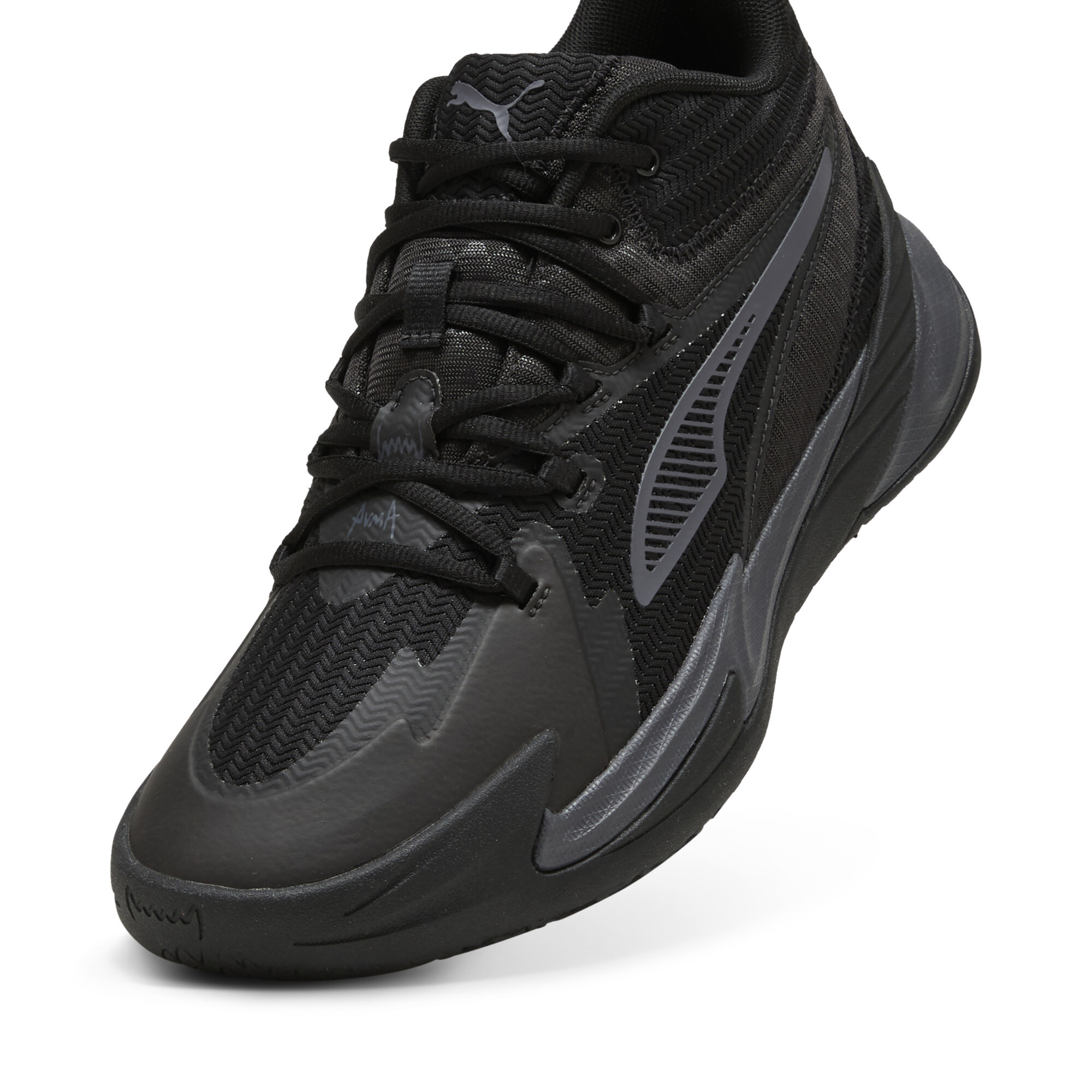 The Dagger uniseks basketbalschoenen, Zwart/Grijs, Maat 41 | PUMA