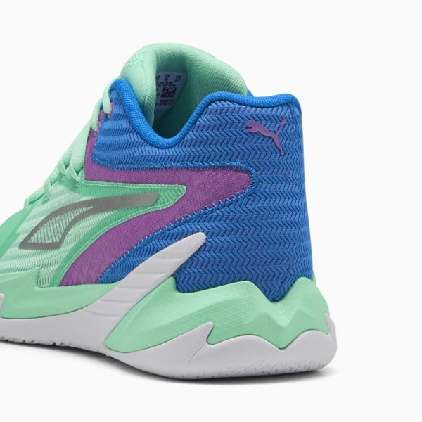 Zapatillas de básquet The Dagger, Green Glimmer-Pure Magenta, large-ARG