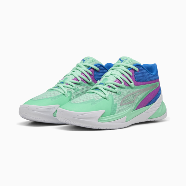 Zapatillas de básquet The Dagger, Green Glimmer-Pure Magenta, large-ARG