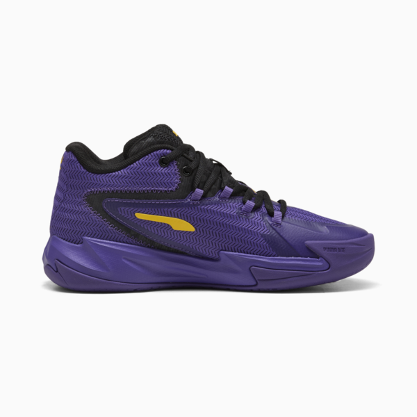 Zapatillas de básquet The Dagger, PUMA Black-Team Violet, large-ARG