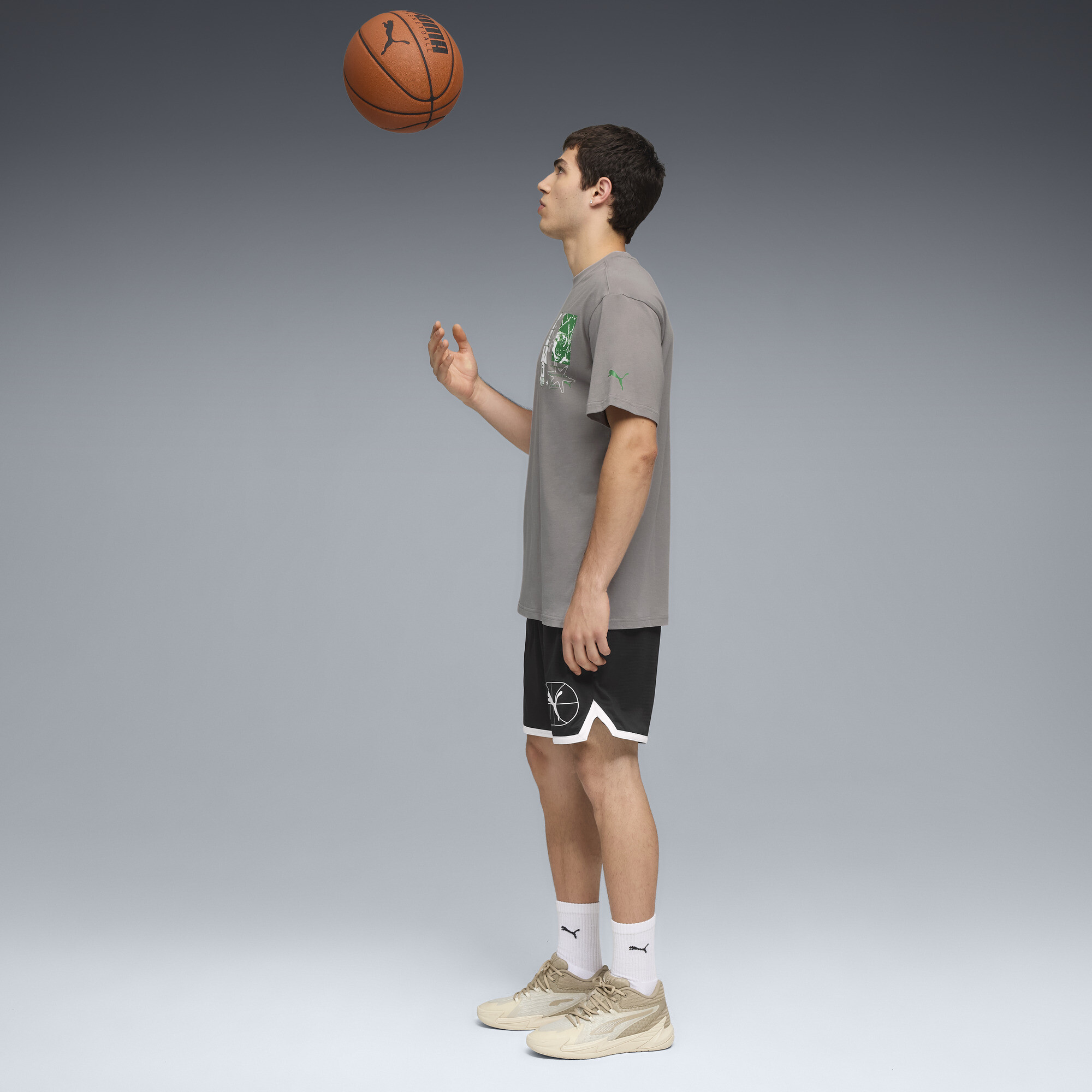 PUMA The Dagger uniseks basketbalschoenen, Maat 44,5 thumbnail 7