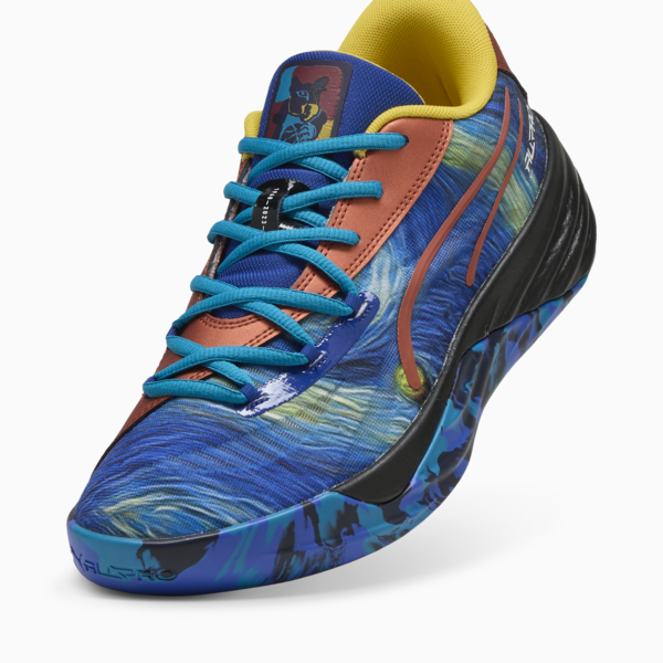 All-Pro NITRO™ SQD Dylan Exhibit Basketball Boots Unisex, Vivid Blue-Tropical Blue, large-MEX