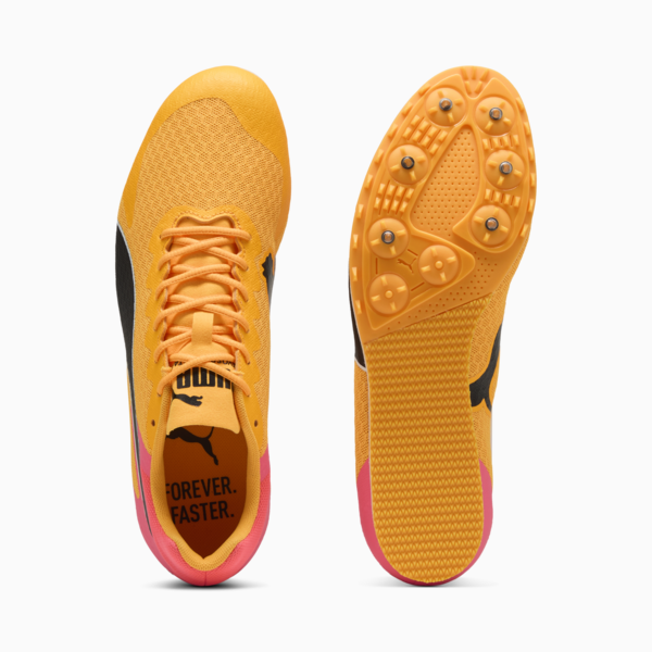 evoSPEED Star 9 Running Shoes, Sun Stream-Sunset Glow-PUMA Black, large-ZAF
