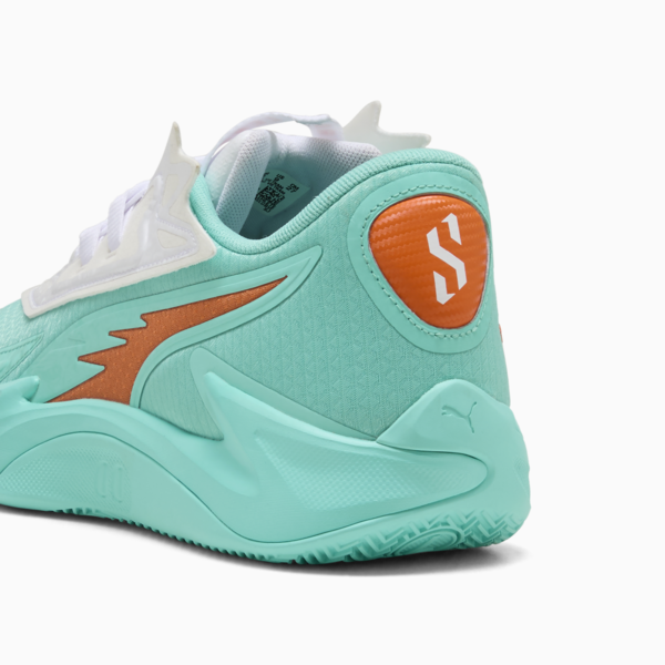 Scoot Zeros II Shift Basketball Shoes Unisex, Aquatic-Orange Poppy, large-ZAF
