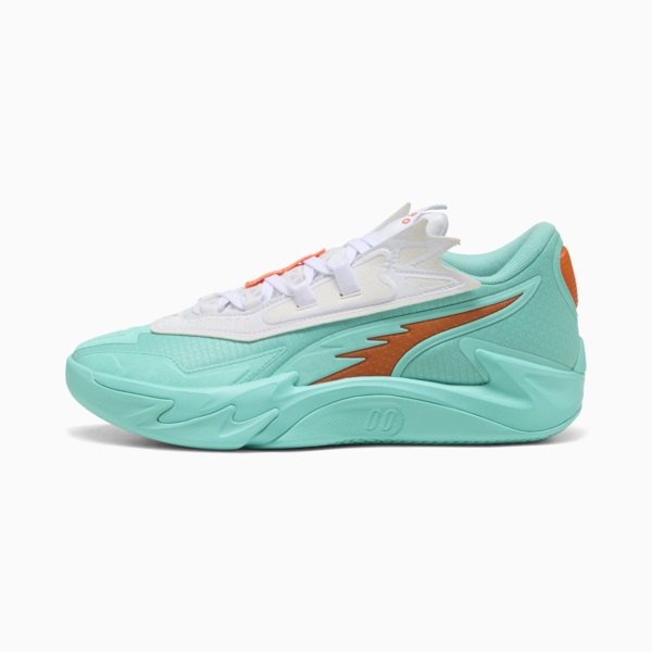Scoot Zeros II Shift Basketball Shoes Unisex, Aquatic-Orange Poppy, large-ZAF