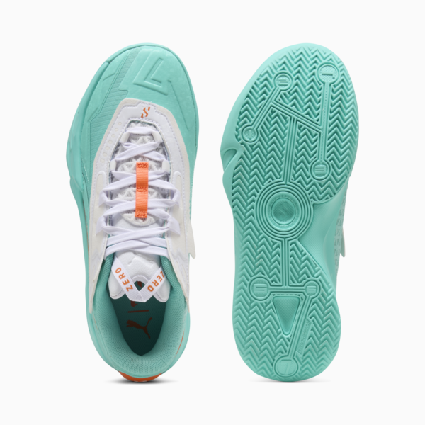 Scoot Zeros II Shift Basketball Shoes Unisex, Aquatic-Orange Poppy, large-MEX