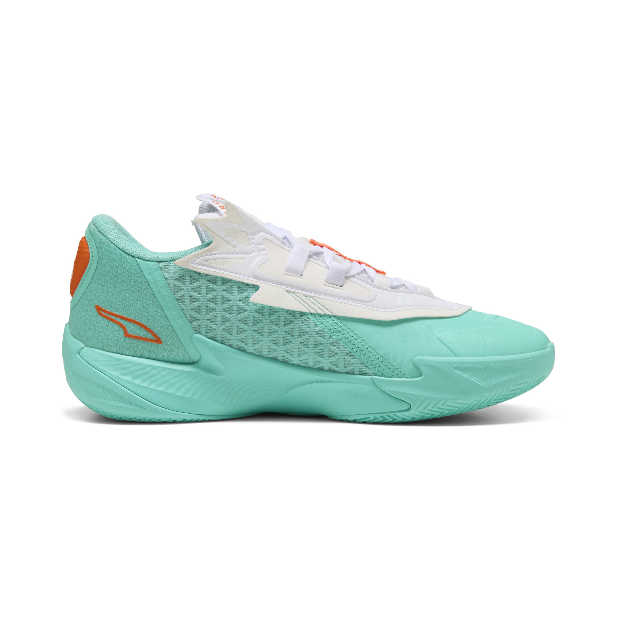 PUMA Scoot Zeros II Shift uniseks basketbalschoenen, Oranje, Maat 40,5 thumbnail 3