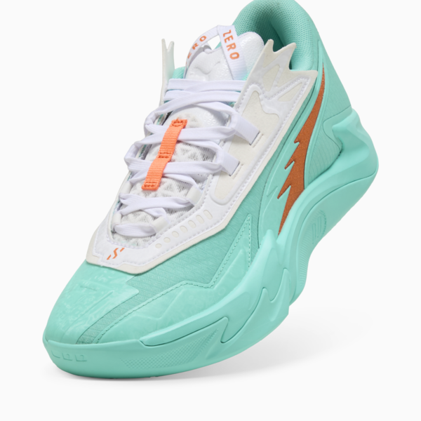 Scoot Zeros II Shift Basketball Shoes Unisex, Aquatic-Orange Poppy, large-ZAF