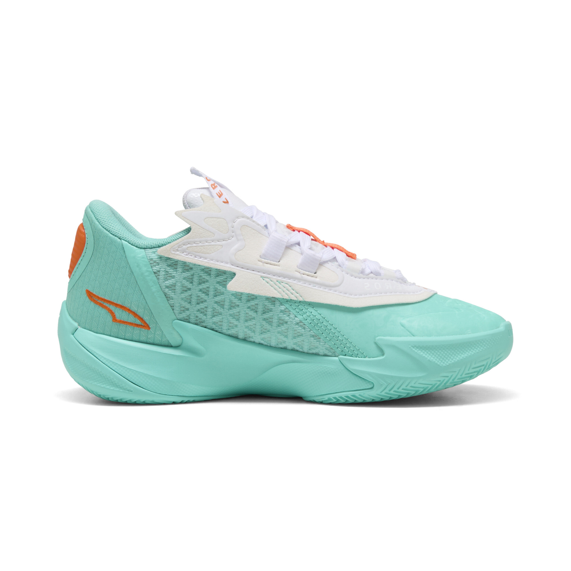 PUMA Scoot Zeros II Shift basketbalschoenen, Oranje, Maat 38,5 thumbnail 3