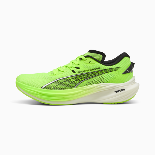 Tenis PUMA x HYROX Deviate NITRO™ Elite 3 para hombre, Green Glare-PUMA Black, large-MEX