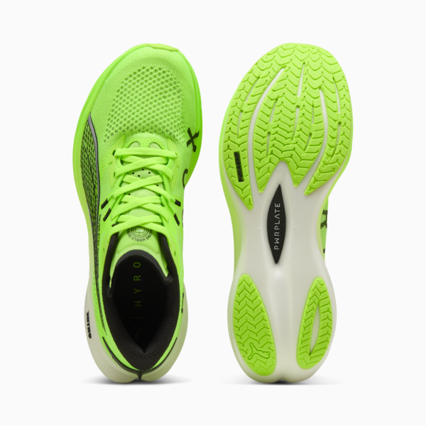 Tenis PUMA x HYROX Deviate NITRO™ Elite 3 para hombre, Green Glare-PUMA Black, large-MEX