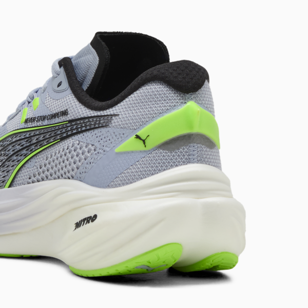 Tenis de running PUMA x HYROX Deviate NITRO™ 3 para mujer, Cool Weather-Green Glare, large-MEX