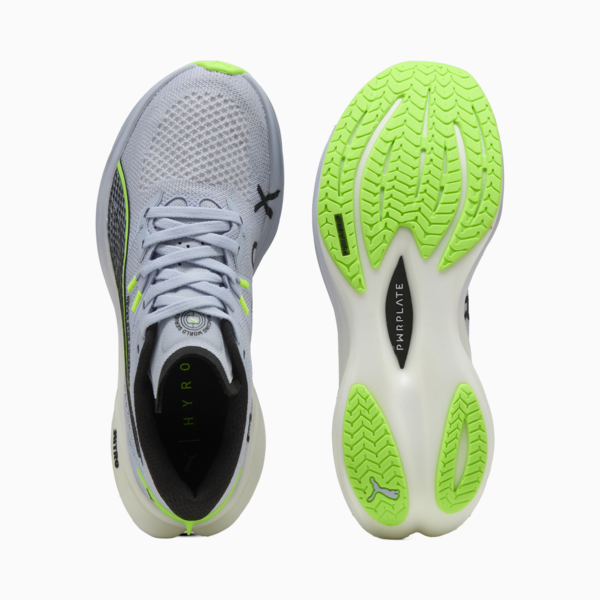 Tenis de running PUMA x HYROX Deviate NITRO™ 3 para mujer, Cool Weather-Green Glare, large-MEX