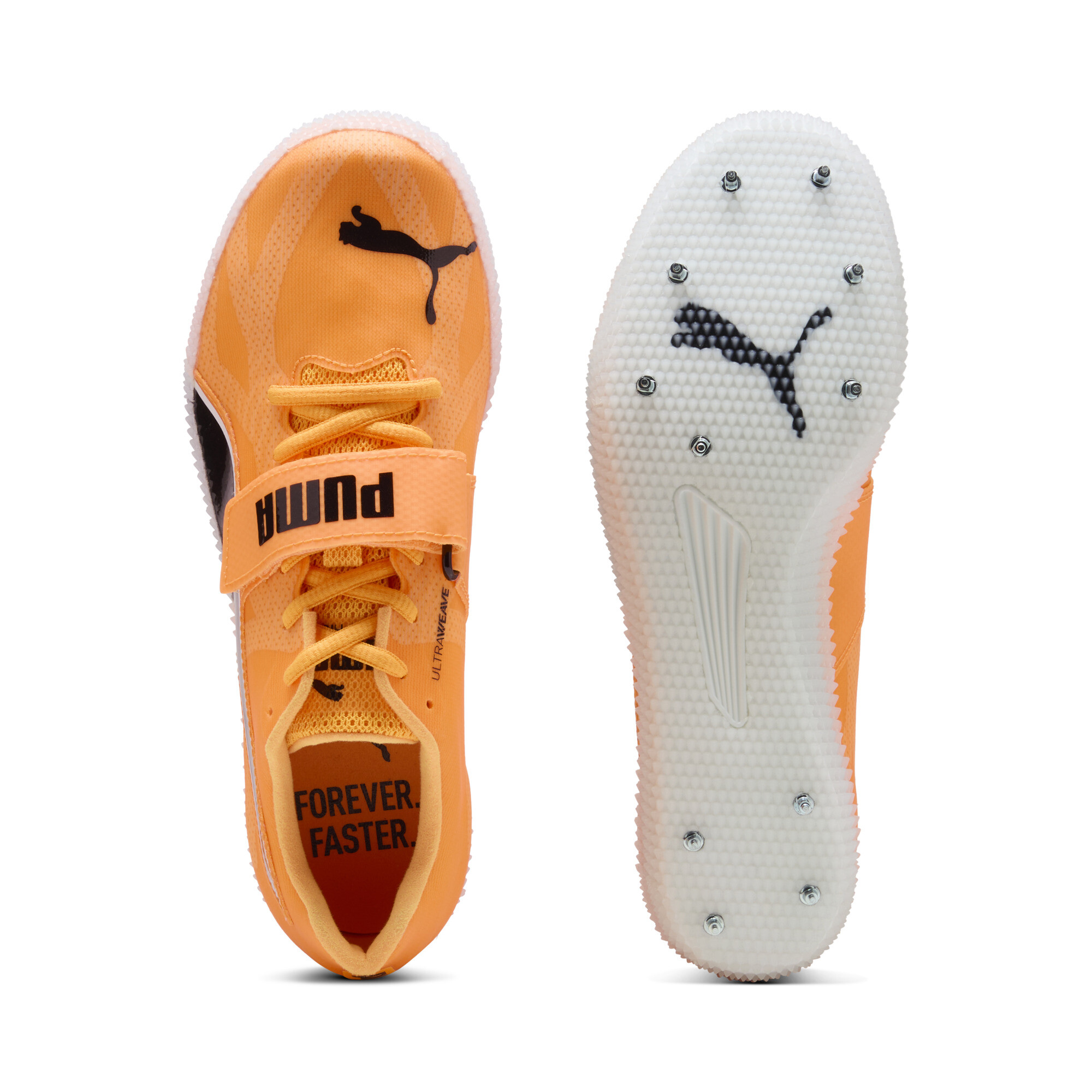 PUMA evoSPEED High Jump 11 Spikes uniseks, Zwart/Wit, Maat 44 thumbnail 4