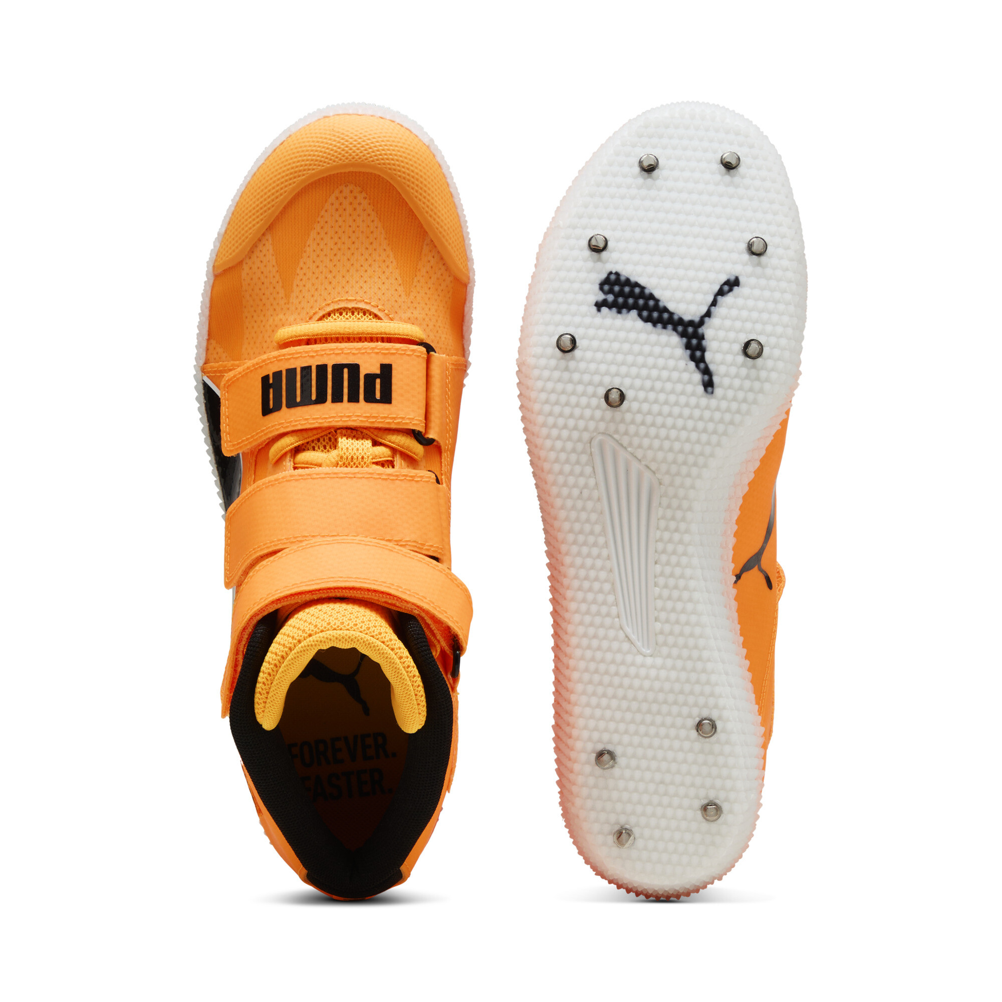 PUMA evoSPEED Javelin 4 Spikes uniseks, Zwart/Wit, Maat 45 thumbnail 4
