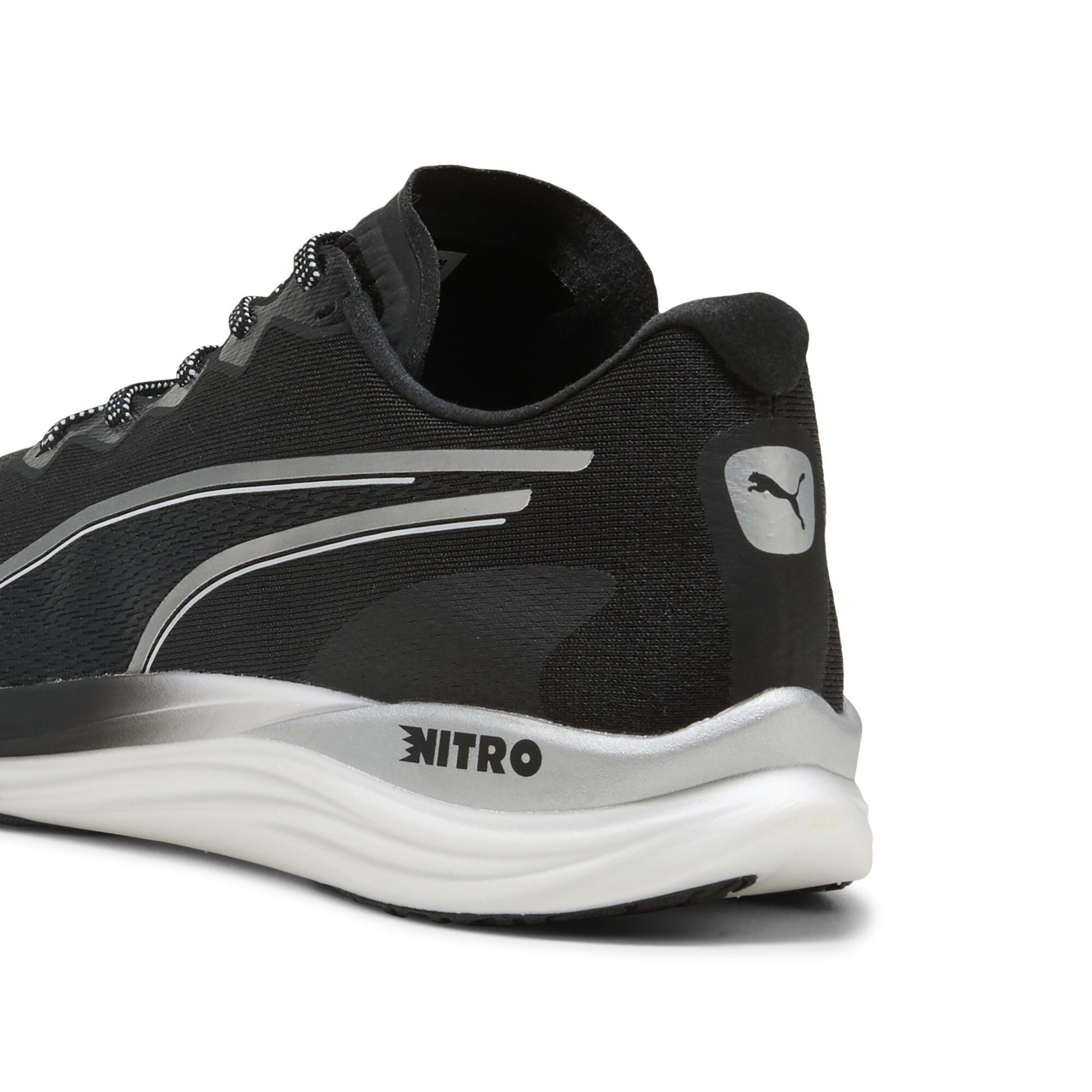PUMA Propio NITROâ¢ hardloopschoenen voor Heren, Zwart/Wit, Maat 44 thumbnail 5
