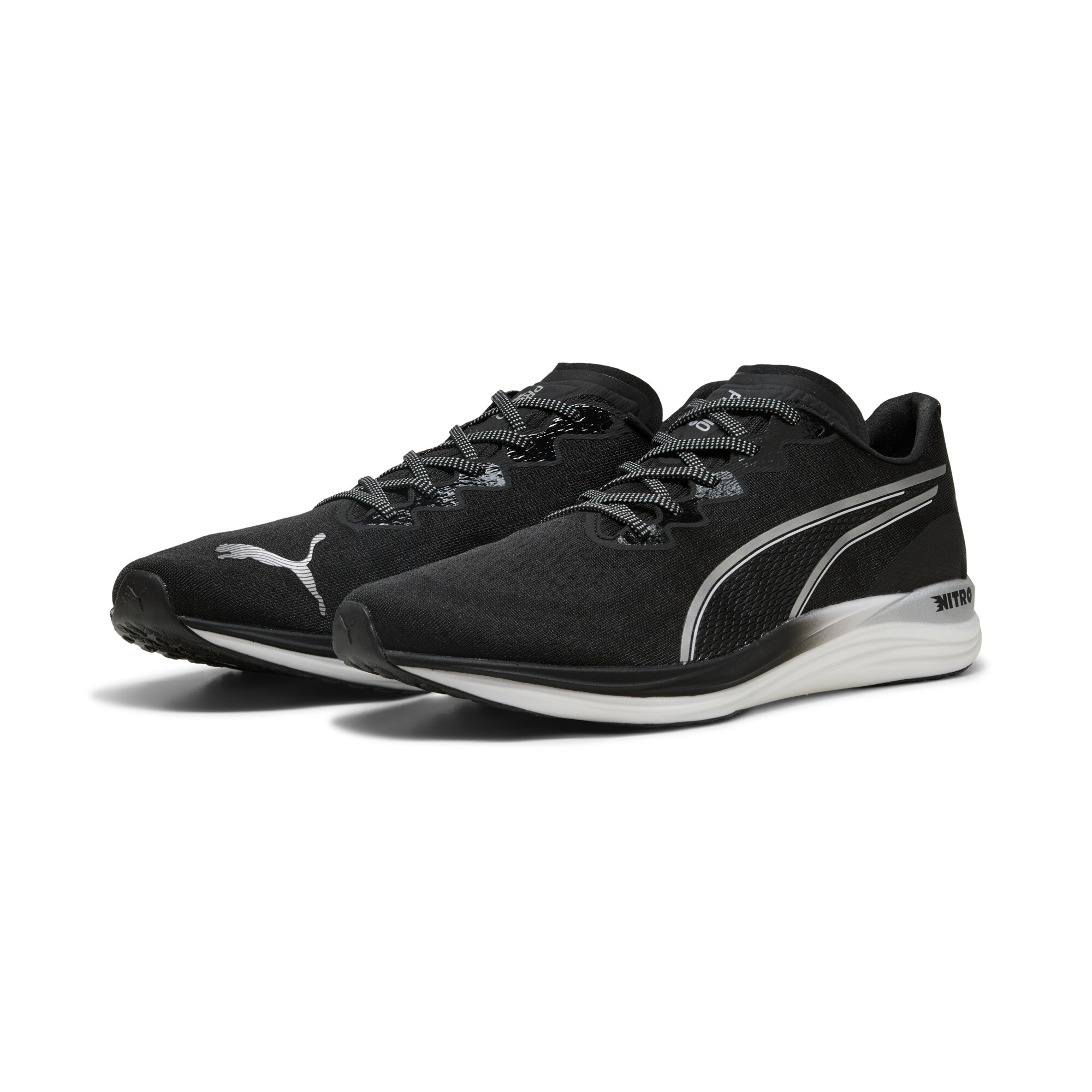 PUMA Propio NITROâ¢ hardloopschoenen voor Heren, Zwart/Wit, Maat 44 thumbnail 6