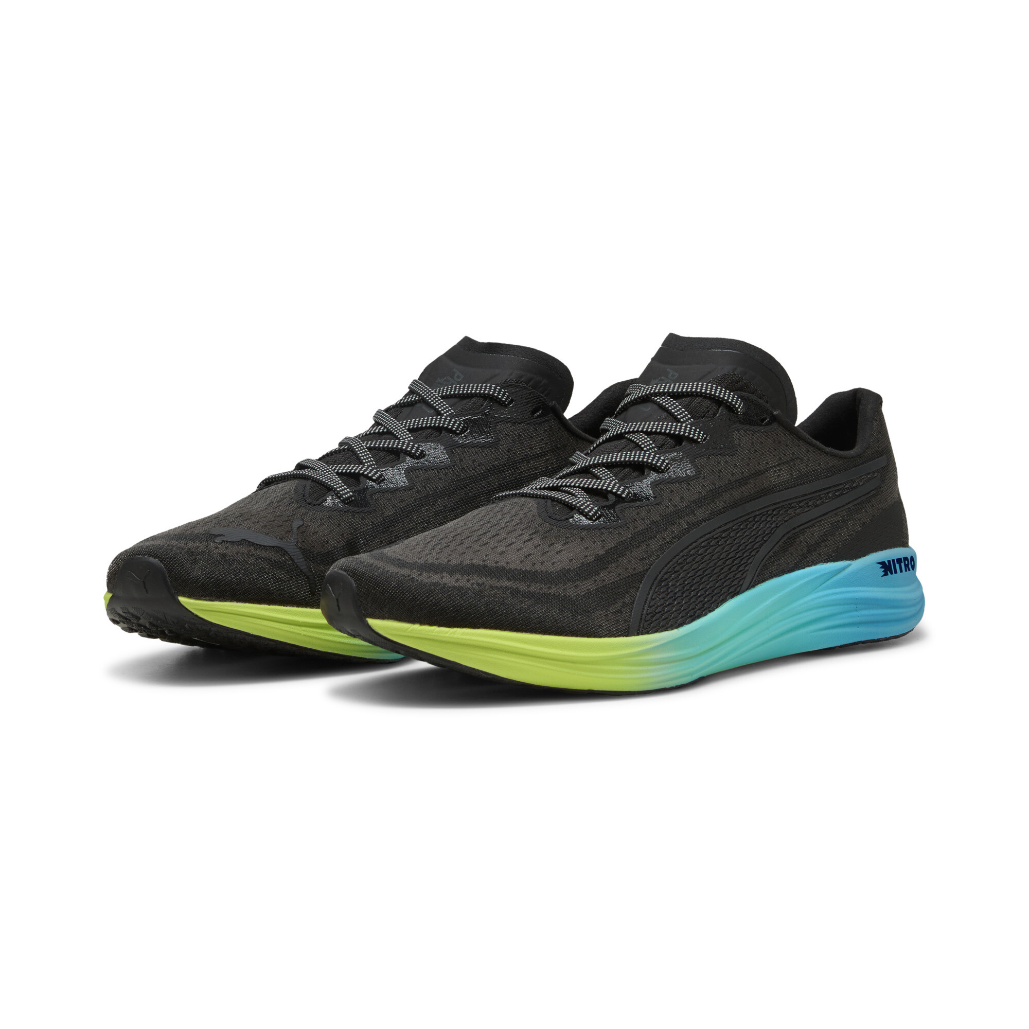 PUMA Propio NITROâ¢ hardloopschoenen voor Heren, Blauw/Zwart, Maat 45 thumbnail 6