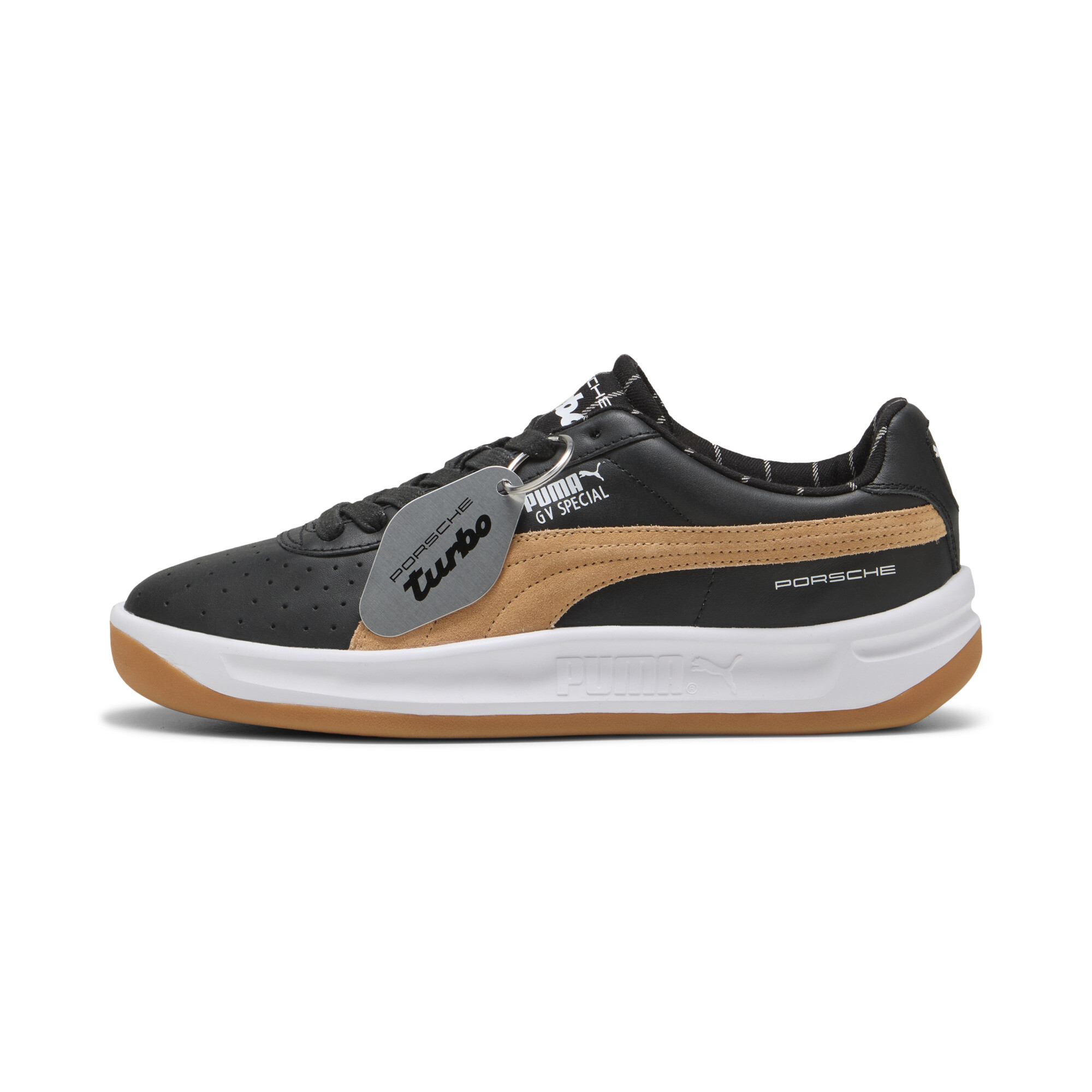 Puma Porsche Legacy GV Special Pinstripe Hero Sneakers Schuhe | Mit Plain | Black/Warm Beige | Größe: 39