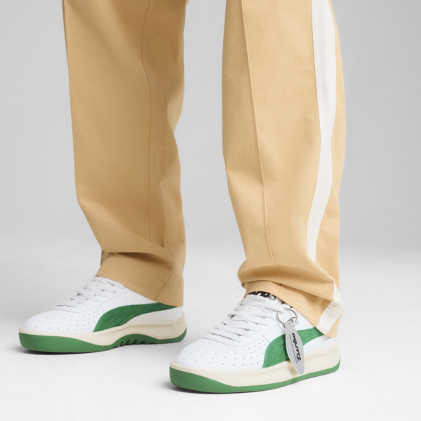 Porsche Legacy GV Special Pinstripe Hero Sneakers, PUMA White-Archive Green, large-ZAF