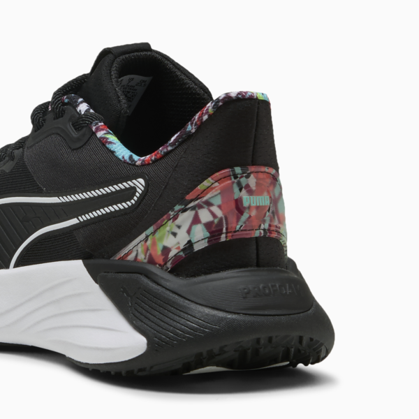 PWR Hybrid Tropical All-Over Print Training Shoes Women, PUMA Black-Aquatic-PUMA White, large-ZAF