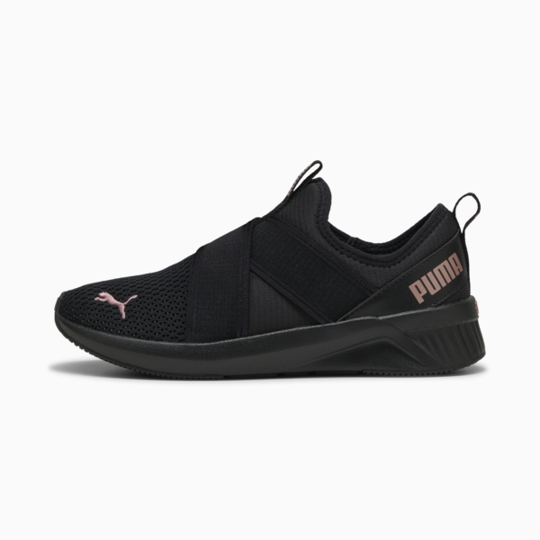 Tenis de running SOFTRIDE Harli para mujer, PUMA Black-PUMA Black-Rose Gold, large-MEX