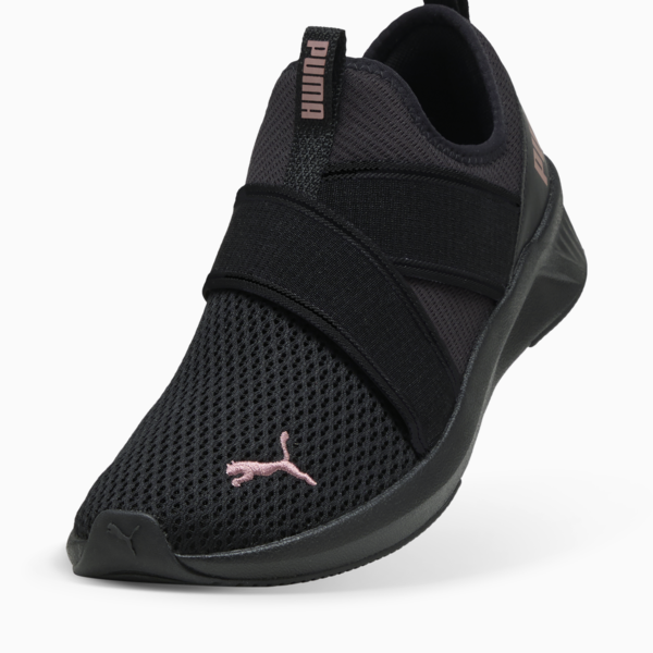 Tenis de running SOFTRIDE Harli para mujer, PUMA Black-PUMA Black-Rose Gold, large-MEX