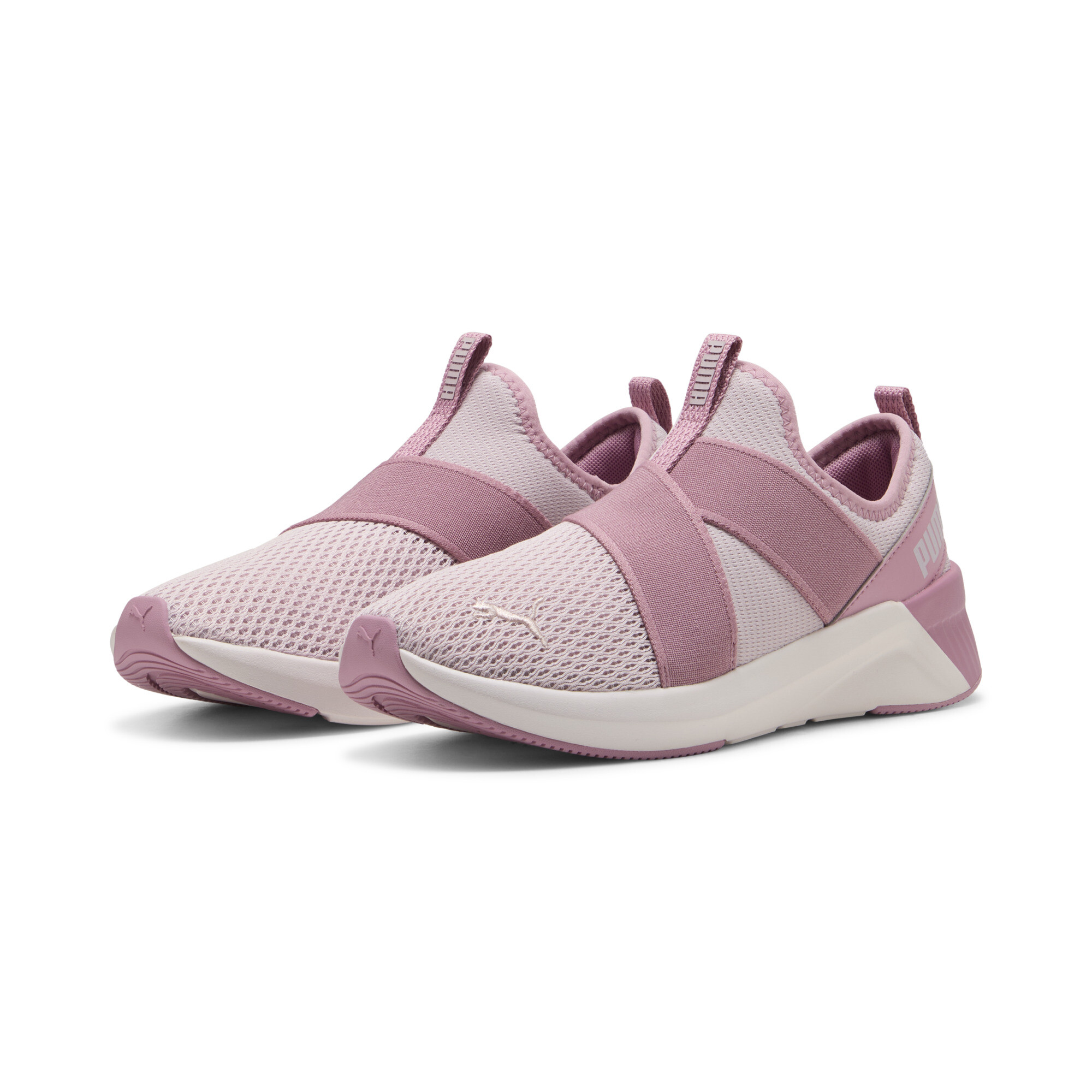 PUMA SOFTRIDE Harli Slip-On hardloopschoenen voor Dames, Roze, Maat 40,5 thumbnail 6