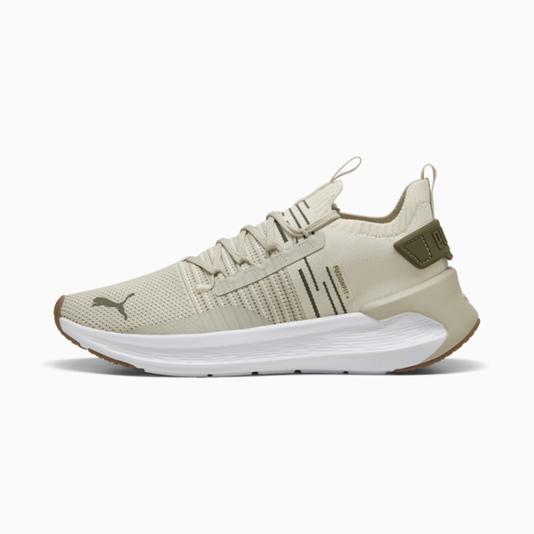 Zapatillas de running Softride Symmetry Fuzion, Desert Dust-Alpine Snow-PUMA Olive, large-ARG