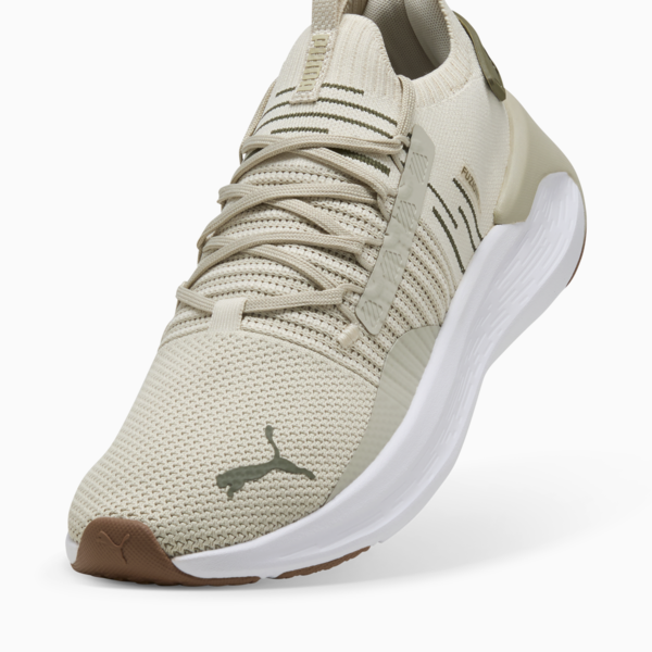 Zapatillas de running Softride Symmetry Fuzion, Desert Dust-Alpine Snow-PUMA Olive, large-ARG